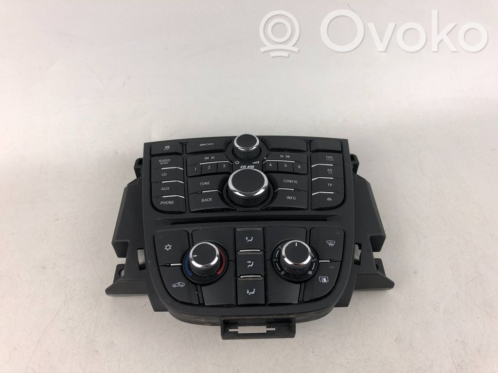 Opel Astra J Climate control unit 
