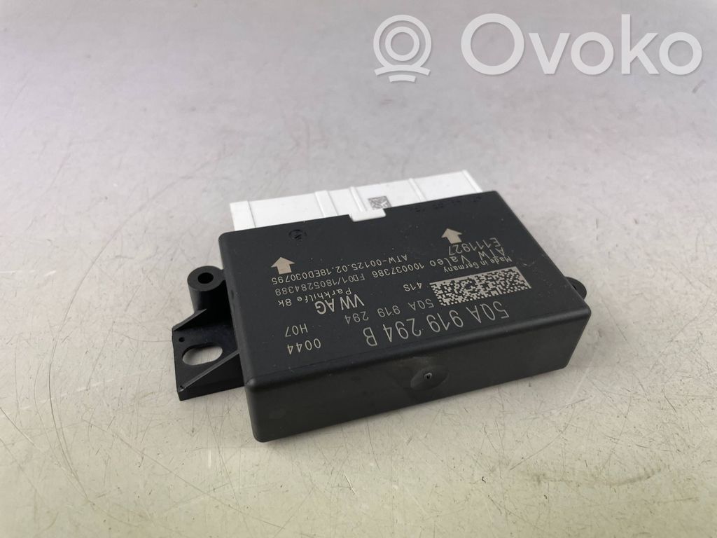 Skoda Superb B8 (3V) Parking PDC control unit/module 