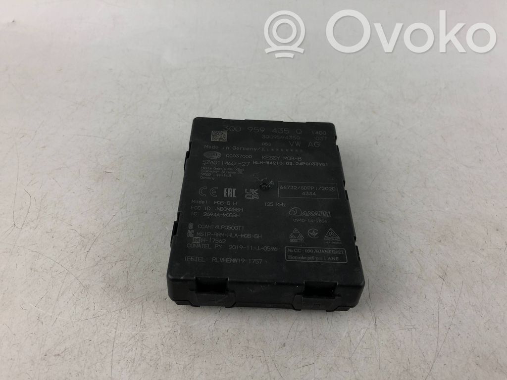 Skoda Kodiaq Avaimettoman käytön ohjainlaite/moduuli 