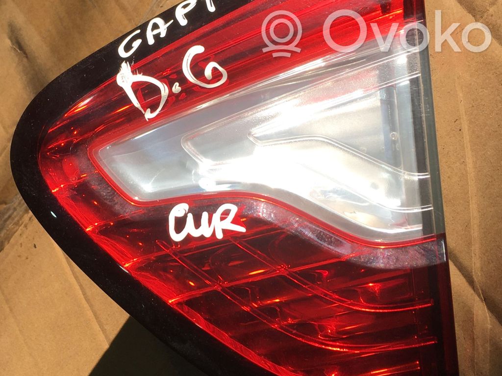 Renault Captur Takaluukun takavalot 