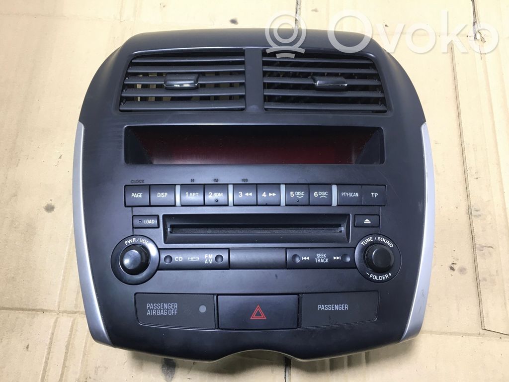 Mitsubishi ASX Unidad delantera de radio/CD/DVD/GPS 