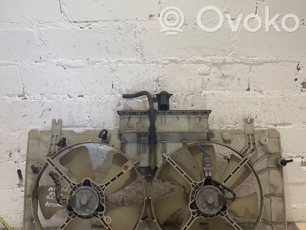 Mazda 6 Radiator cooling fan shroud 