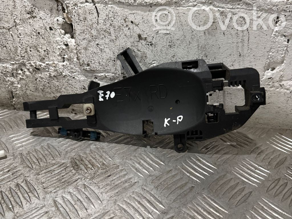 BMW X5 E70 Manecilla/asa externa de la puerta trasera 