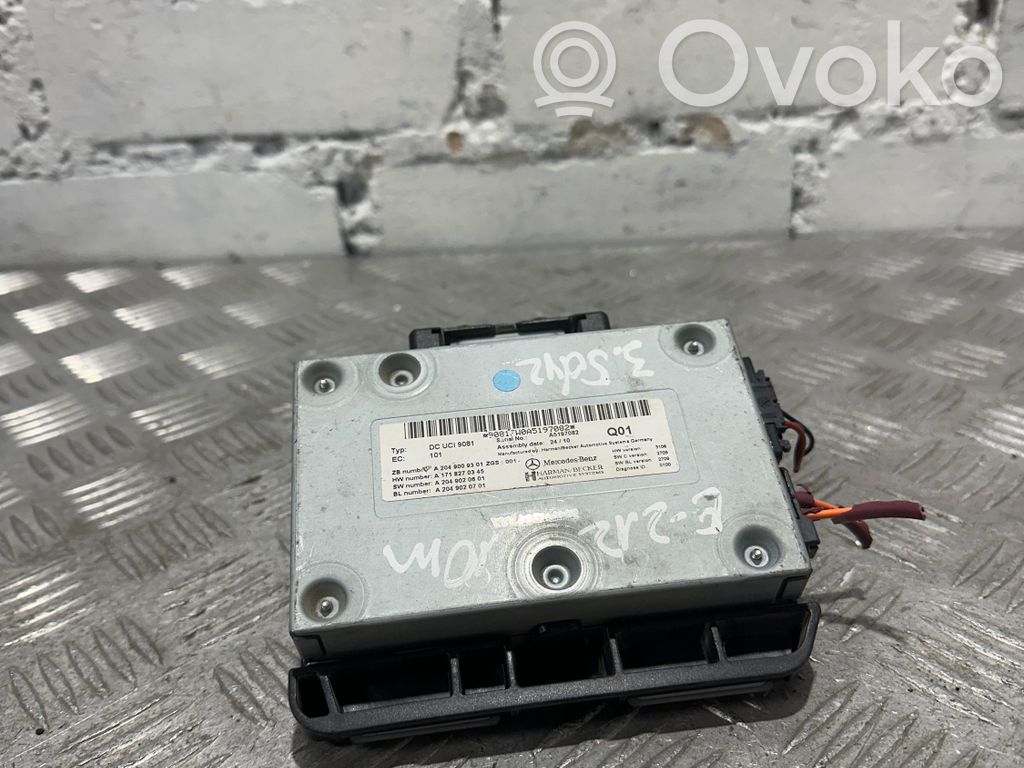 Kiti valdymo blokai/ moduliai   A2049009301