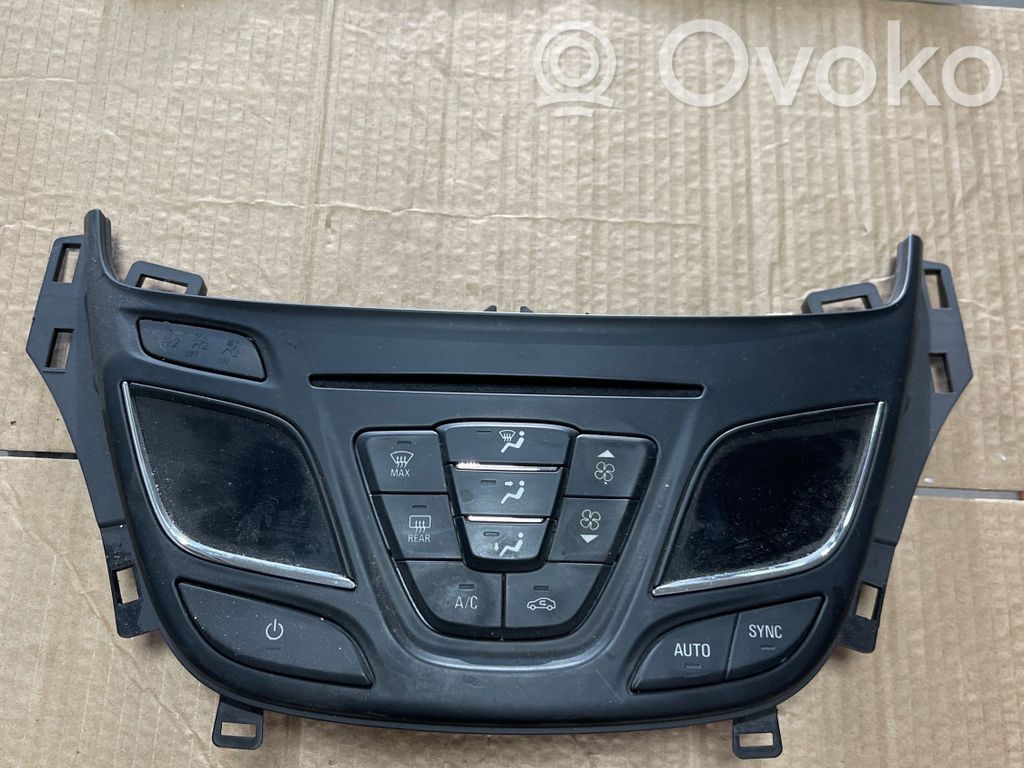 Opel Insignia A Climate control unit 