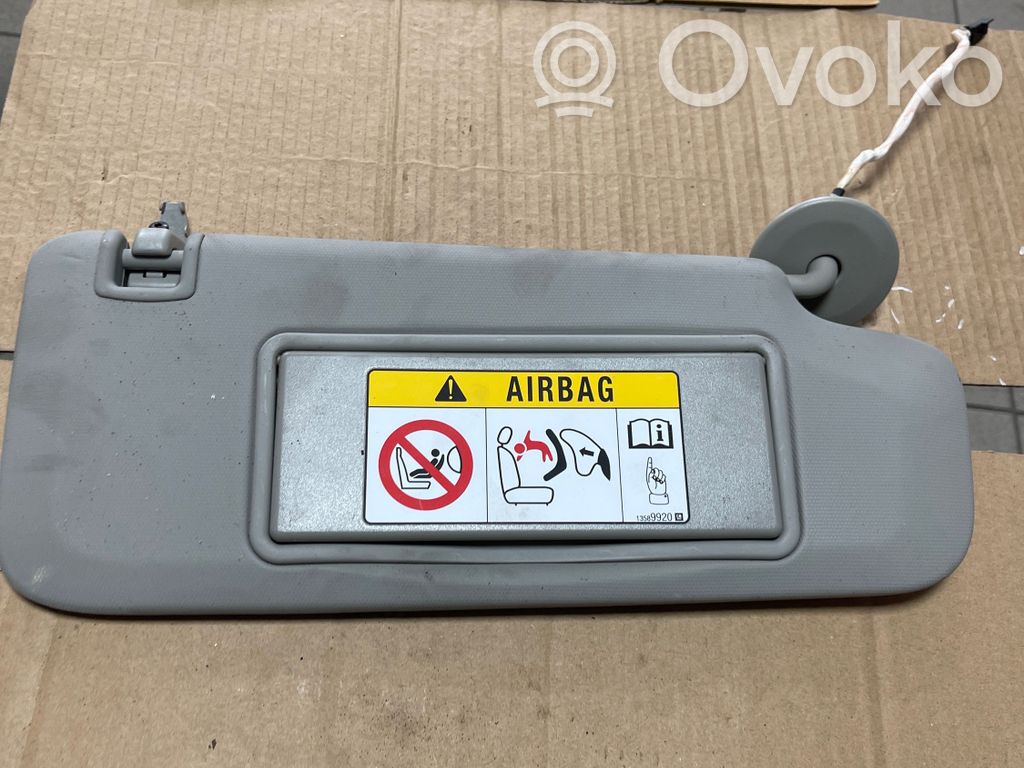 Opel Astra K Sun visor 