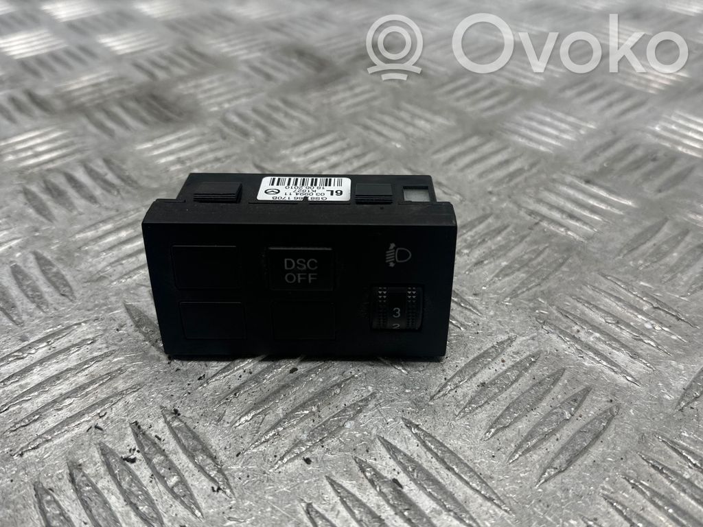 Mazda 6 Headlight level height control switch 