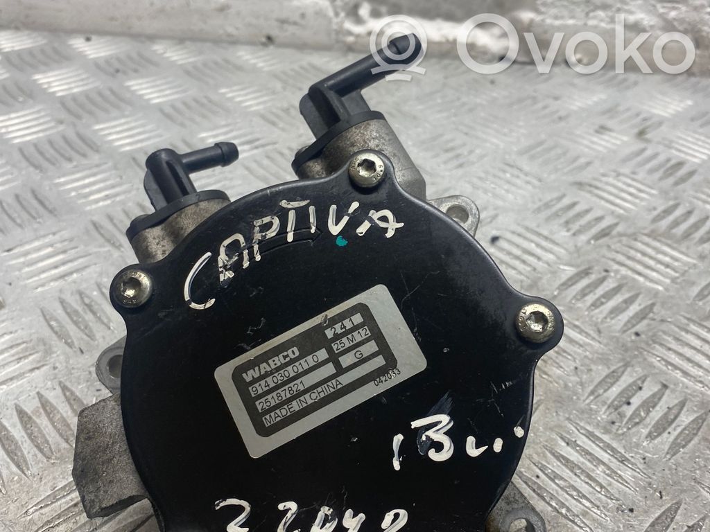 Chevrolet Captiva Vacuum pump 
