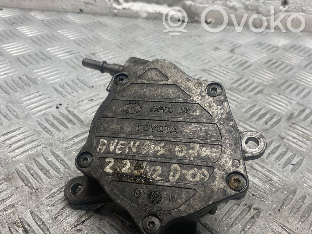 Toyota Avensis T250 Vacuum pump 