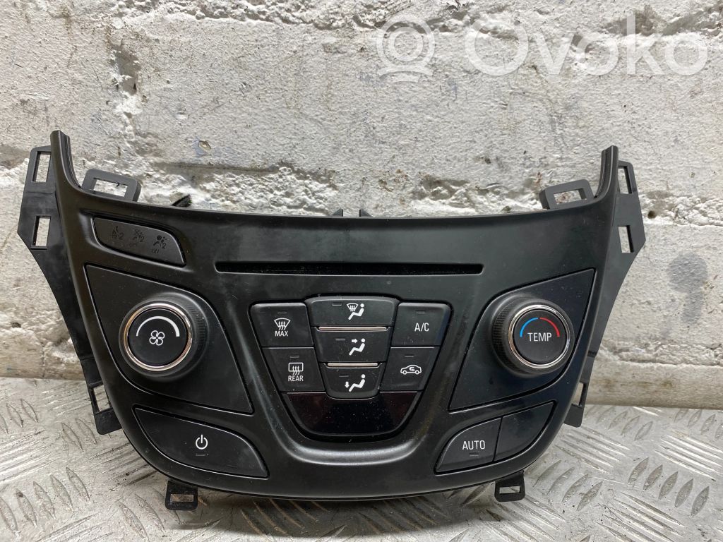 Opel Insignia A Climate control unit 