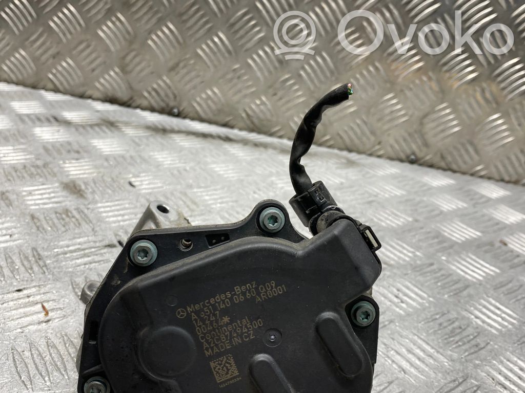 Mercedes-Benz SLK R172 Válvula EGR 