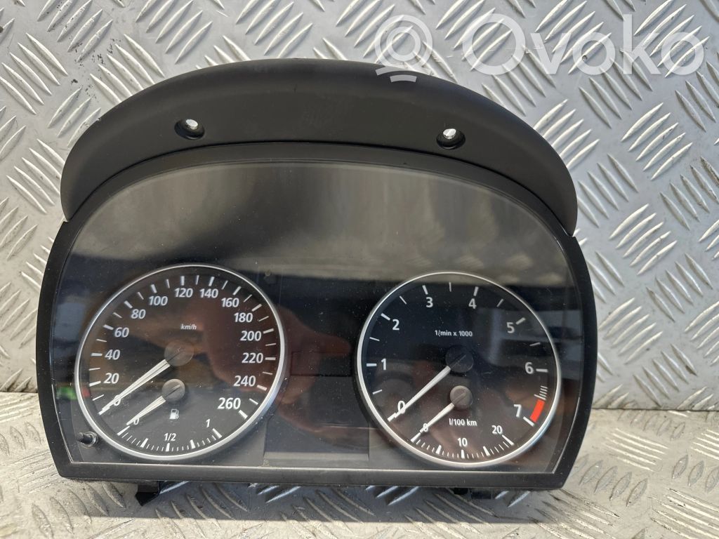BMW 3 E90 E91 Speedometer (instrument cluster) 