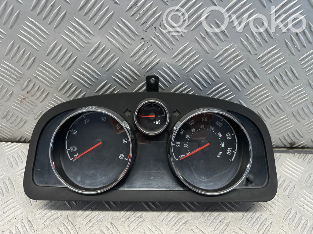 Opel Antara Vitezometru (grup de instrumente) 