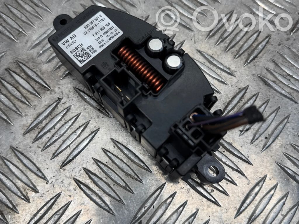Skoda Superb B8 (3V) Rezystor / Opornik dmuchawy nawiewu 