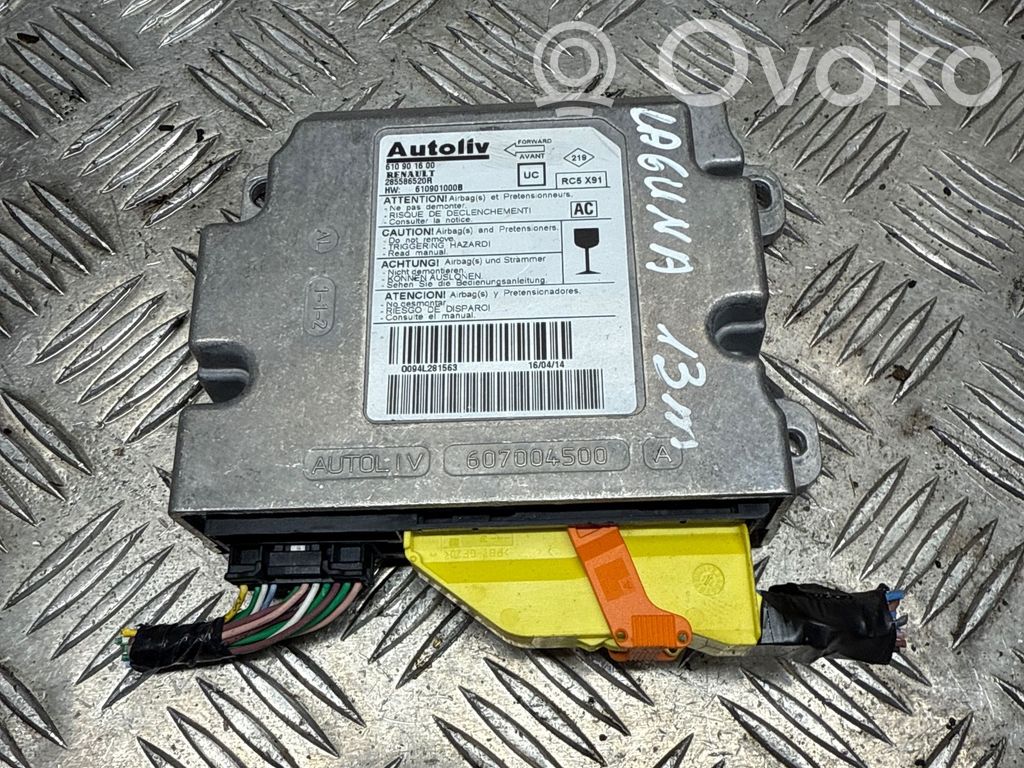 Renault Laguna III Sterownik / Moduł Airbag 