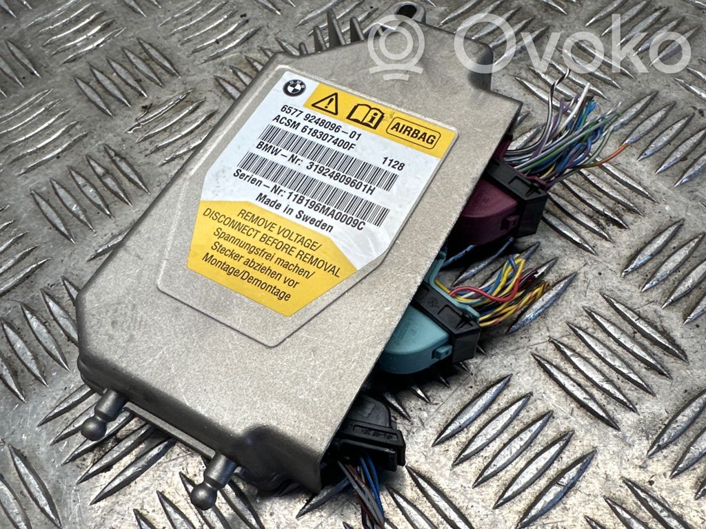 BMW 5 F10 F11 Sterownik / Moduł Airbag 