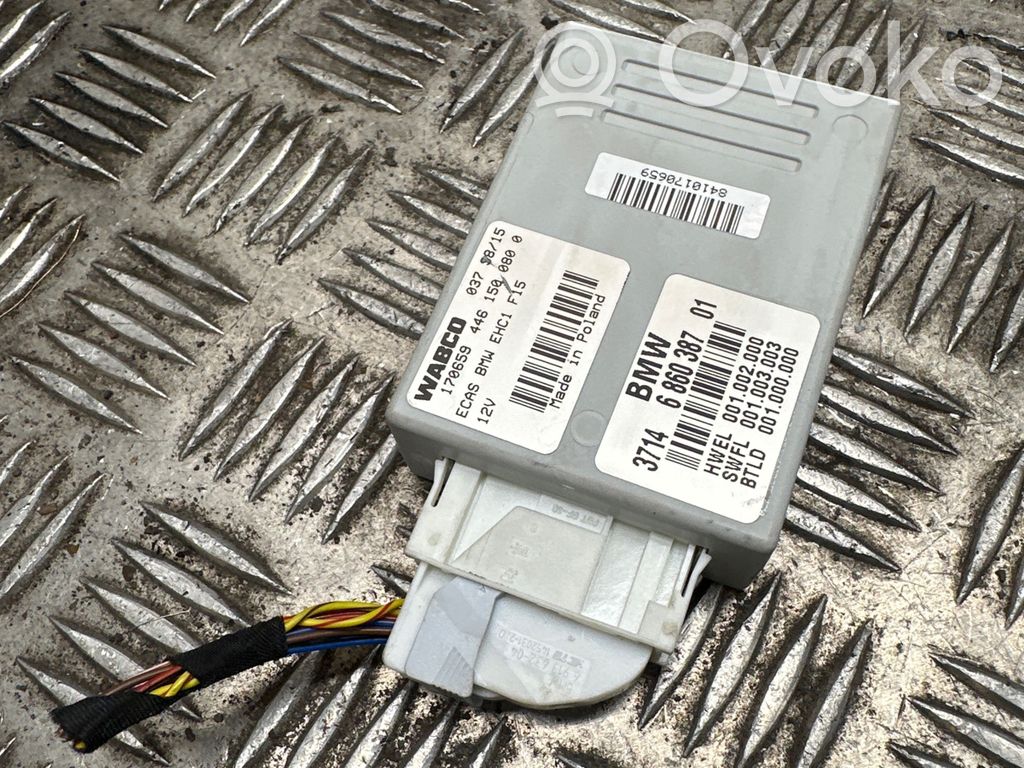 BMW X5 F15 Sterownik / Moduł tylnego zawieszenia pneumatycznego 