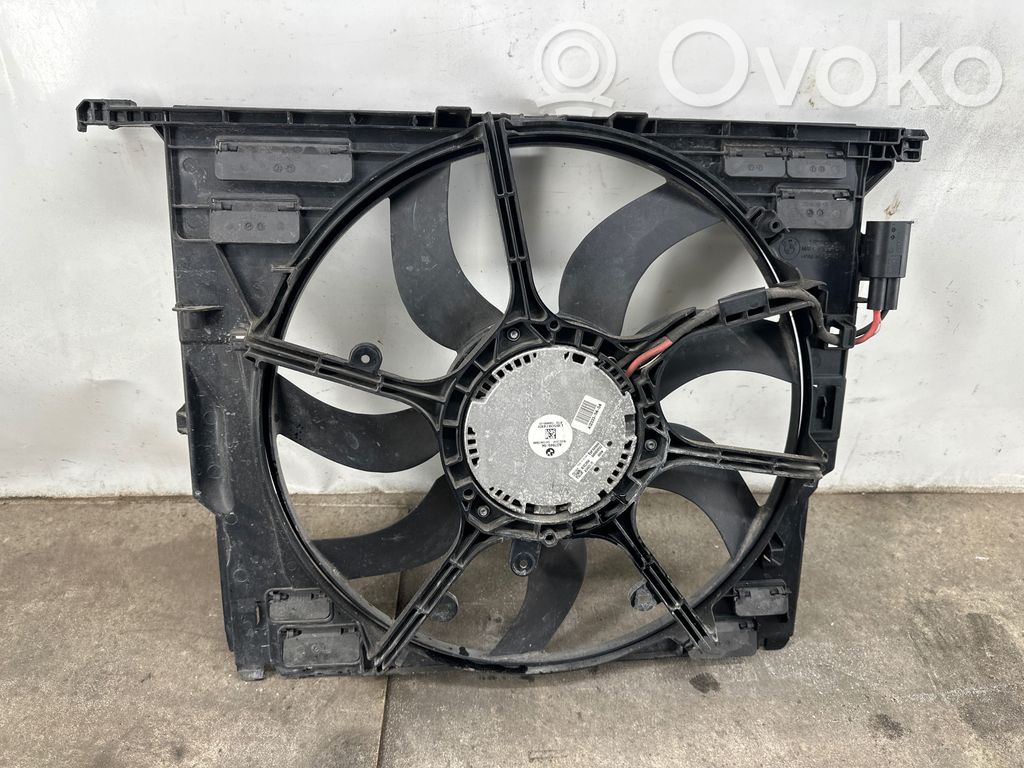 BMW 5 F10 F11 Elektryczny wentylator chłodnicy 