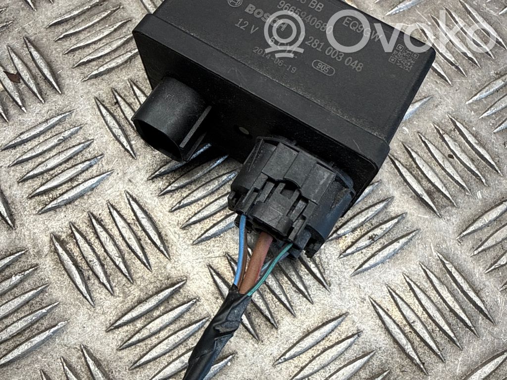 Przekaźnik / Modul układu ogrzewania wstępnego   9X2Q12B533BB,20140619,9665940680,900594000