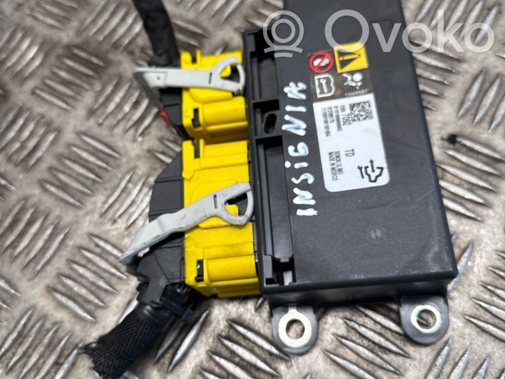 Opel Insignia A Airbag control unit/module 