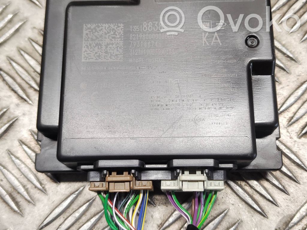 Opel Astra K Unidad de control/módulo del control remoto 