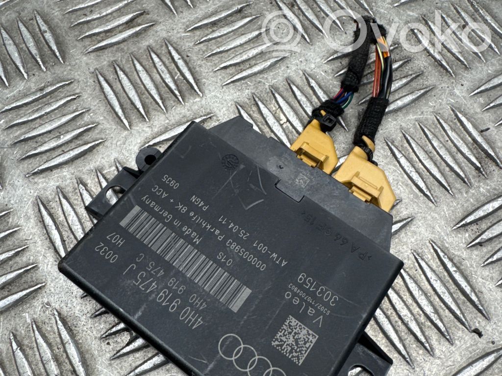 Audi A6 S6 C7 4G Parking PDC control unit/module 