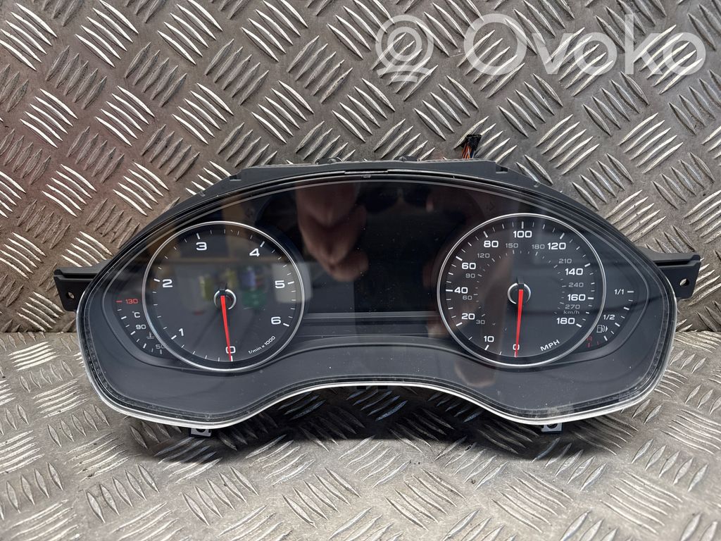 Audi A7 S7 4G Spidometrs (instrumentu panelī) 
