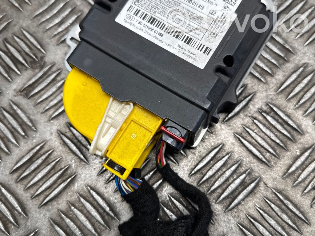 Mercedes-Benz B W246 W242 Sterownik / Moduł Airbag 
