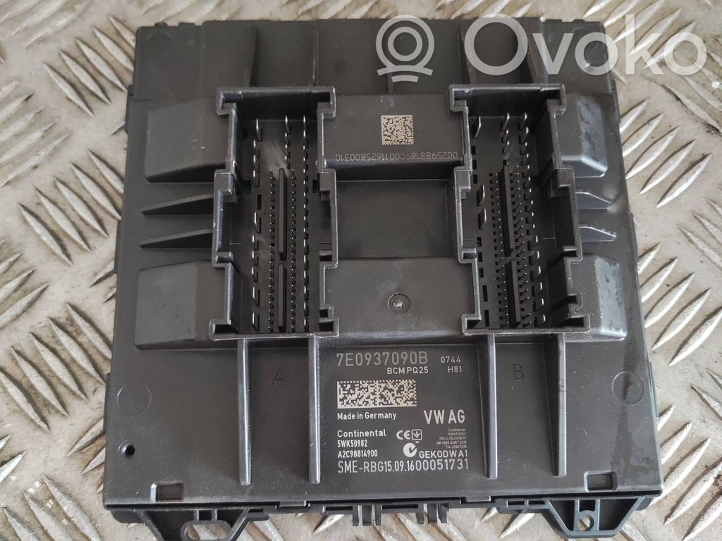 Modul de control caroserie central   7E0937090B