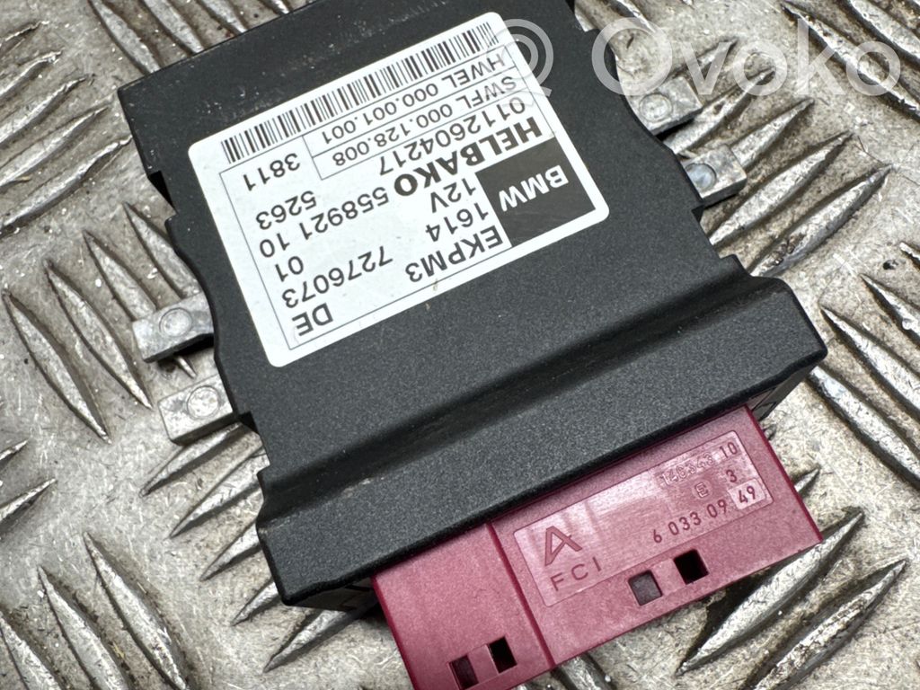 BMW 5 F10 F11 Unitate/modul comandă pompă injecție combustibil
