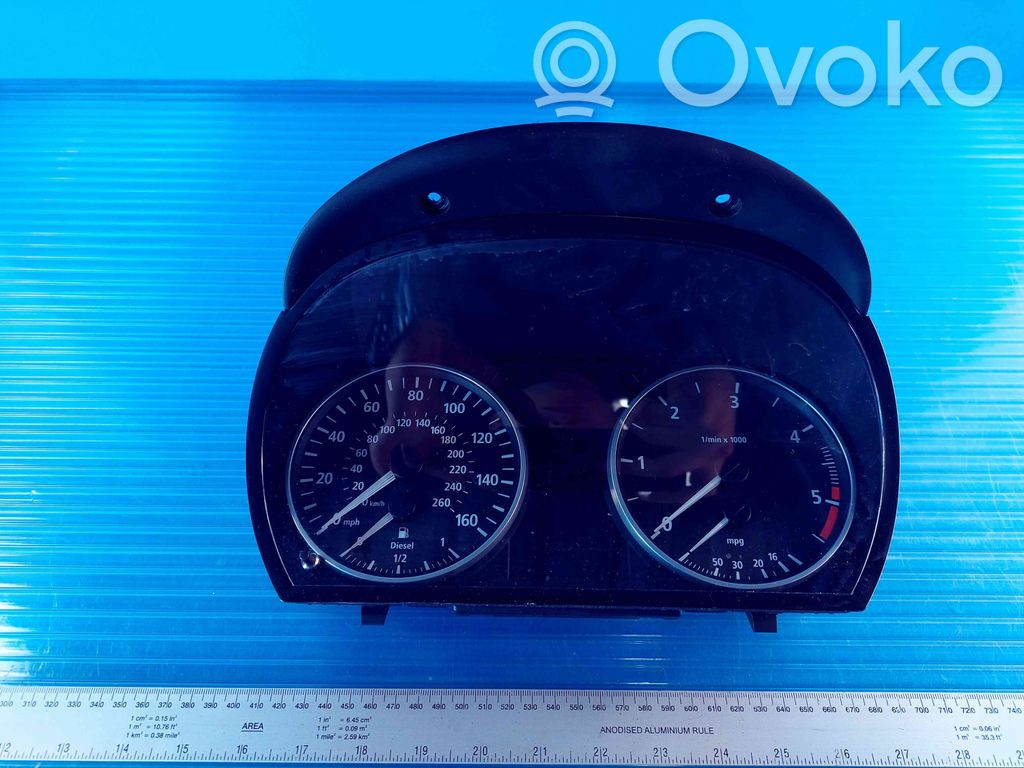 BMW 3 E90 E91 Speedometer (instrument cluster) 