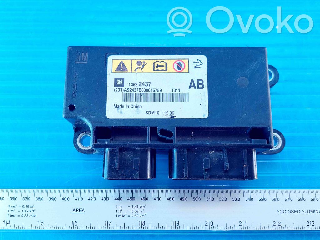 Chevrolet Cruze Unitate/modul de comandă airbaguri 