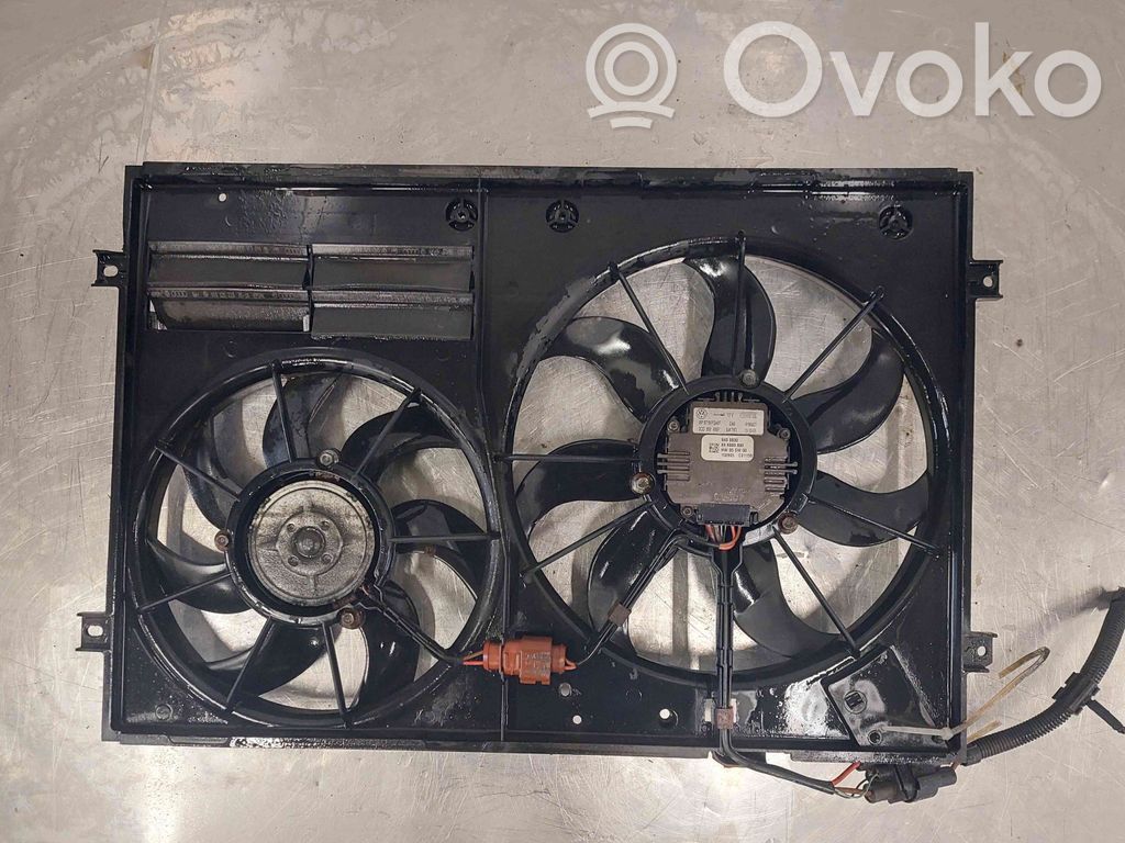 Volkswagen PASSAT B6 Wentylator / Komplet 