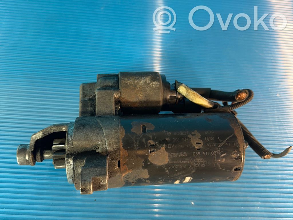 Audi A4 S4 B8 8K Motor de arranque 