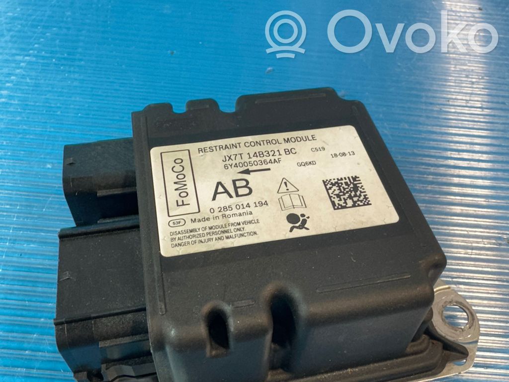 Airbag control unit/module   JX7T14B321BC,6Y40050364AF,0285014194