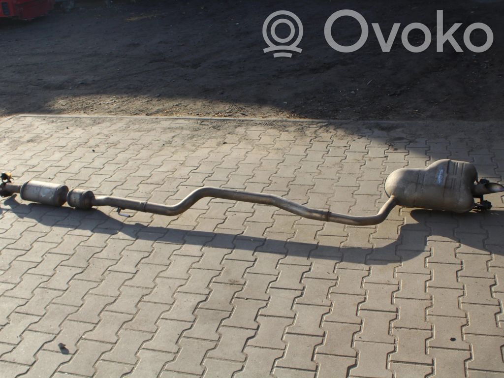 Opel Astra K Tłumik tylny / Końcowy / Wydech 