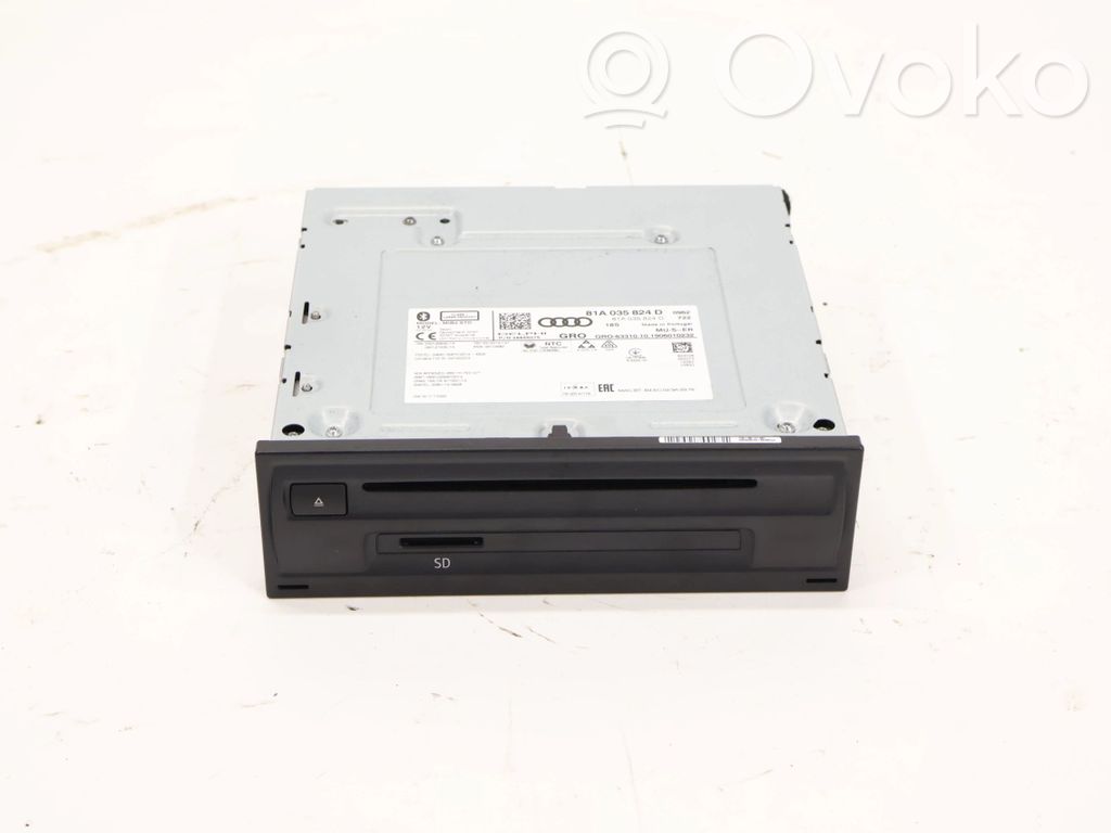 Panel / Radioodtwarzacz CD/DVD/GPS   81A035824D