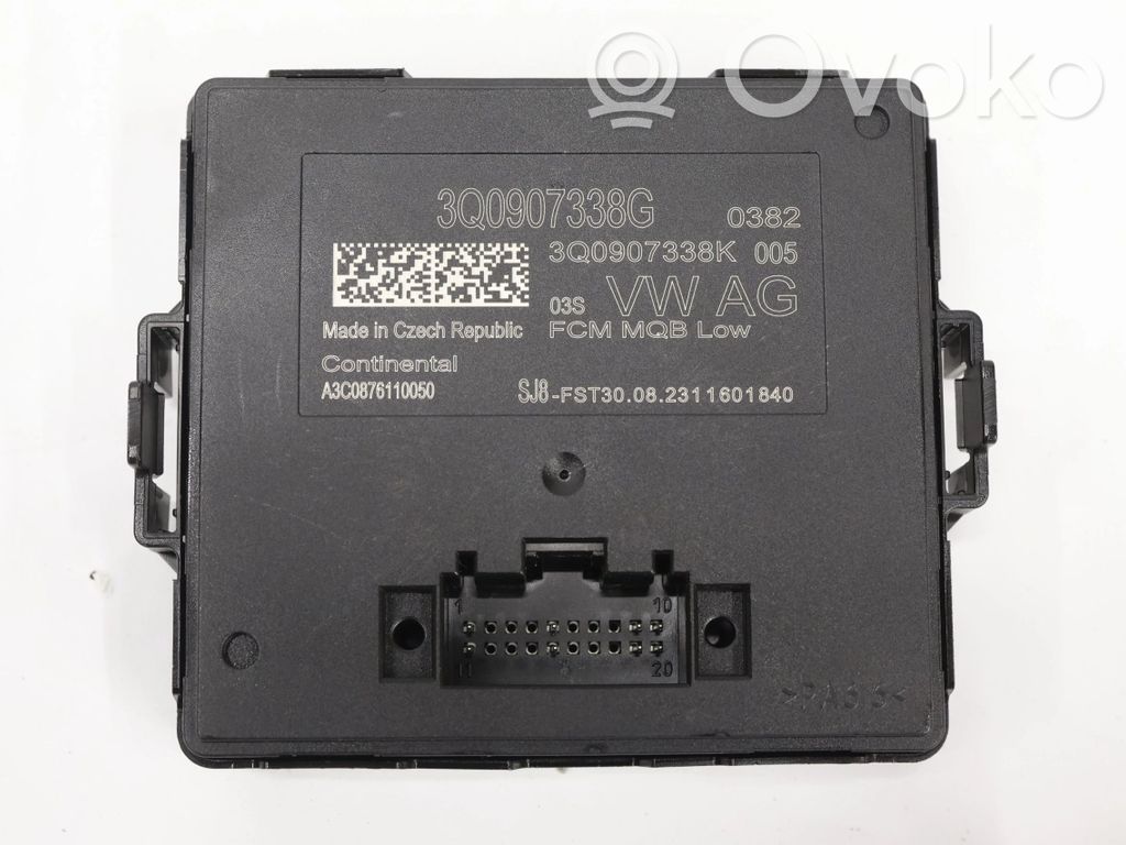 Other control units/modules   3Q0907338G