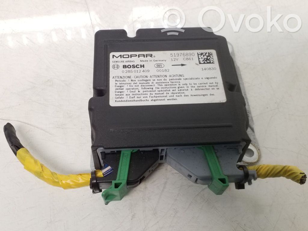 Airbag control unit/module   0285012409,51976890
