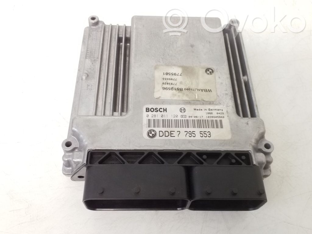 BMW 5 E60 E61 Engine control unit/module 