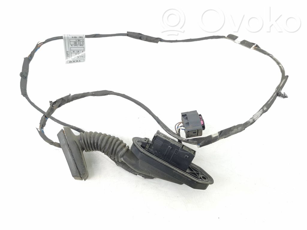 BMW 3 E46 Cableado de puerta trasera 