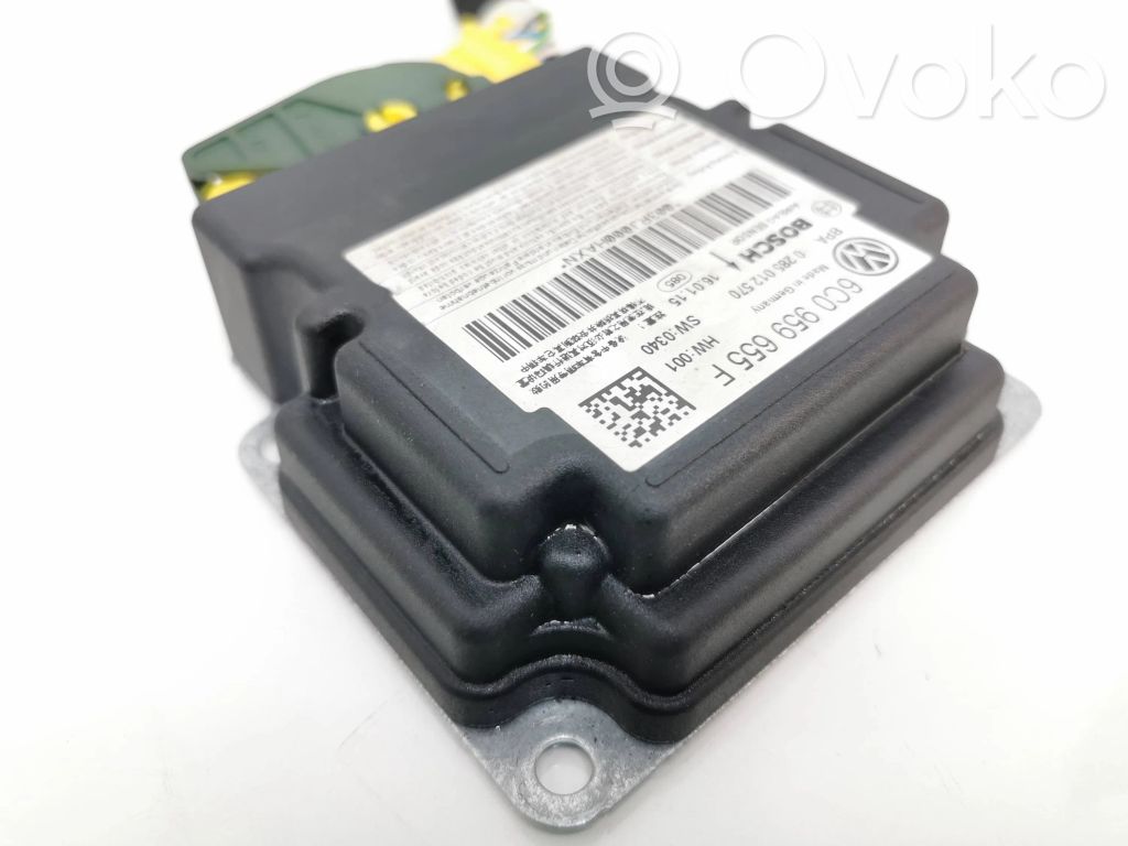 Skoda Fabia Mk3 (NJ) Airbag control unit/module 