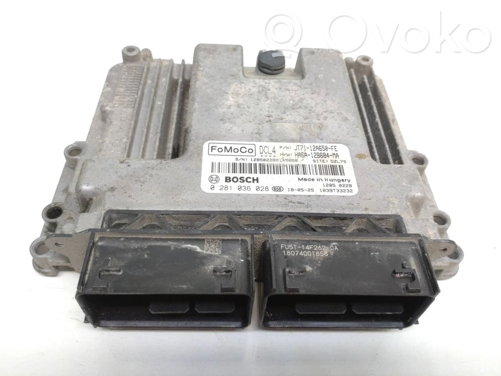 Ford Transit Courier Engine control unit/module 