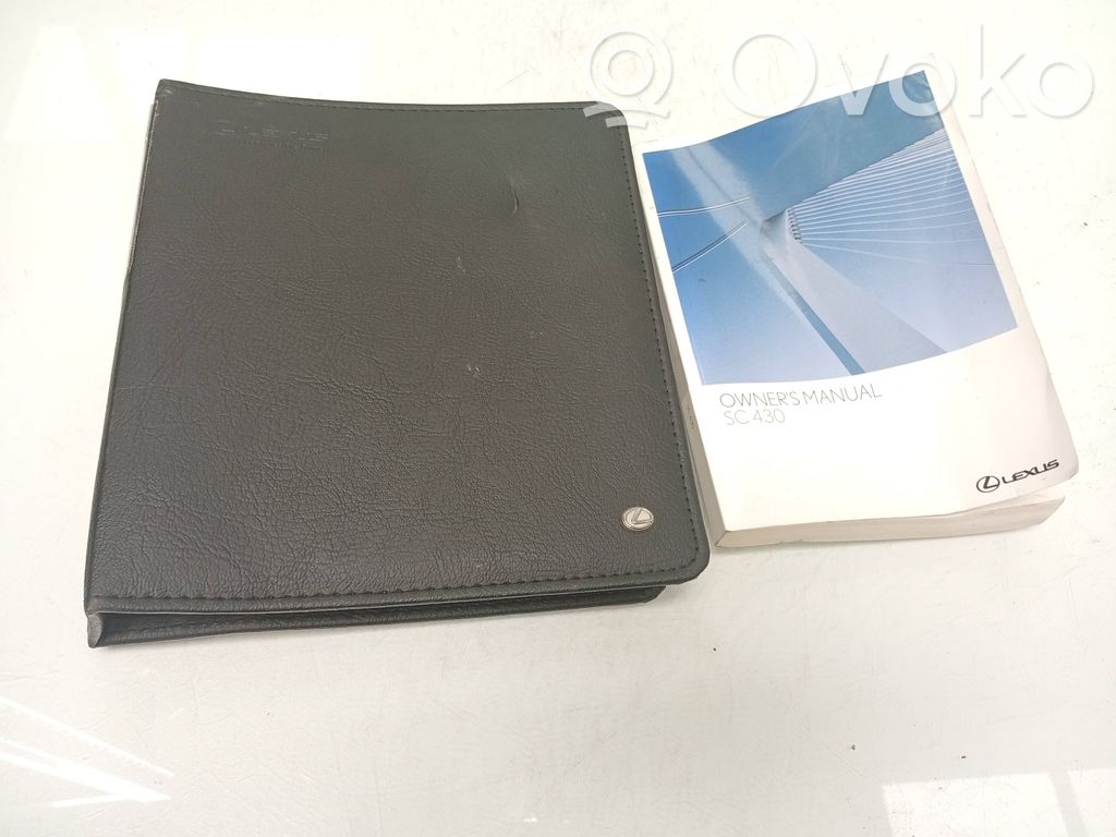 Lexus SC 430 Manual utilizator