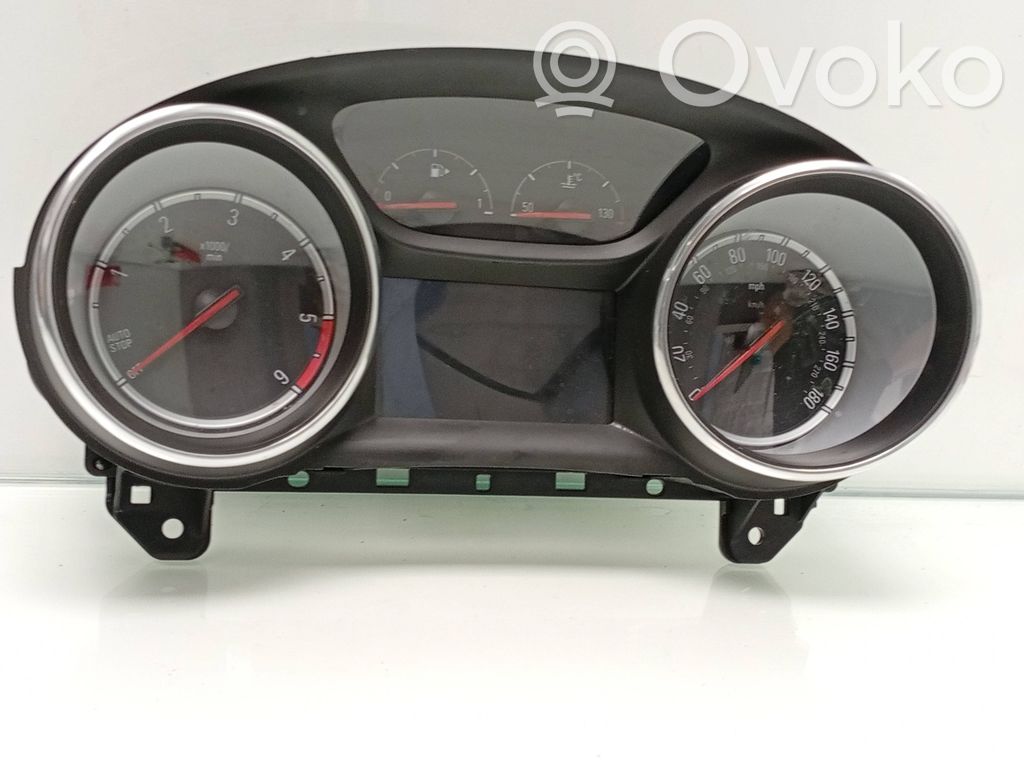 Opel Astra K Tachimetro (quadro strumenti) 