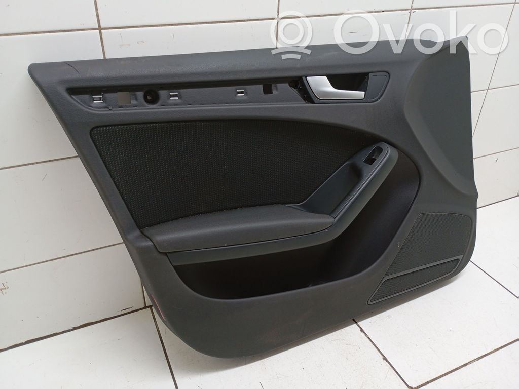 Audi A4 S4 B8 8K Rivestimento del pannello della portiera anteriore 