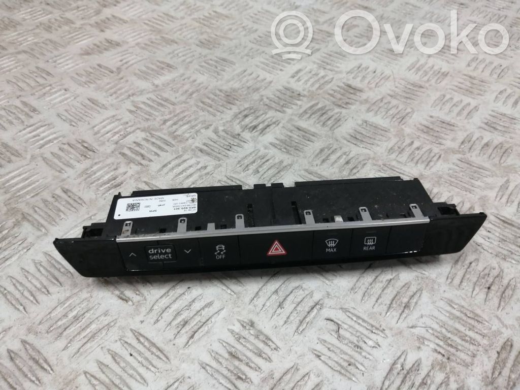 Audi A6 S6 C8 4K Przycisk świateł awaryjnych 