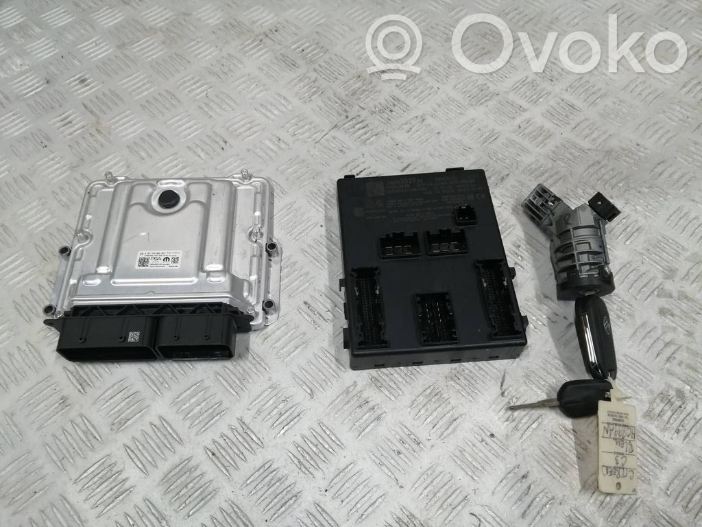 Engine ECU kit and lock set   9866098180