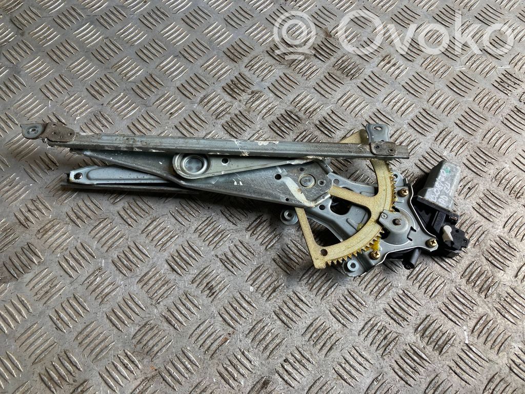 Front door window regulator with motor