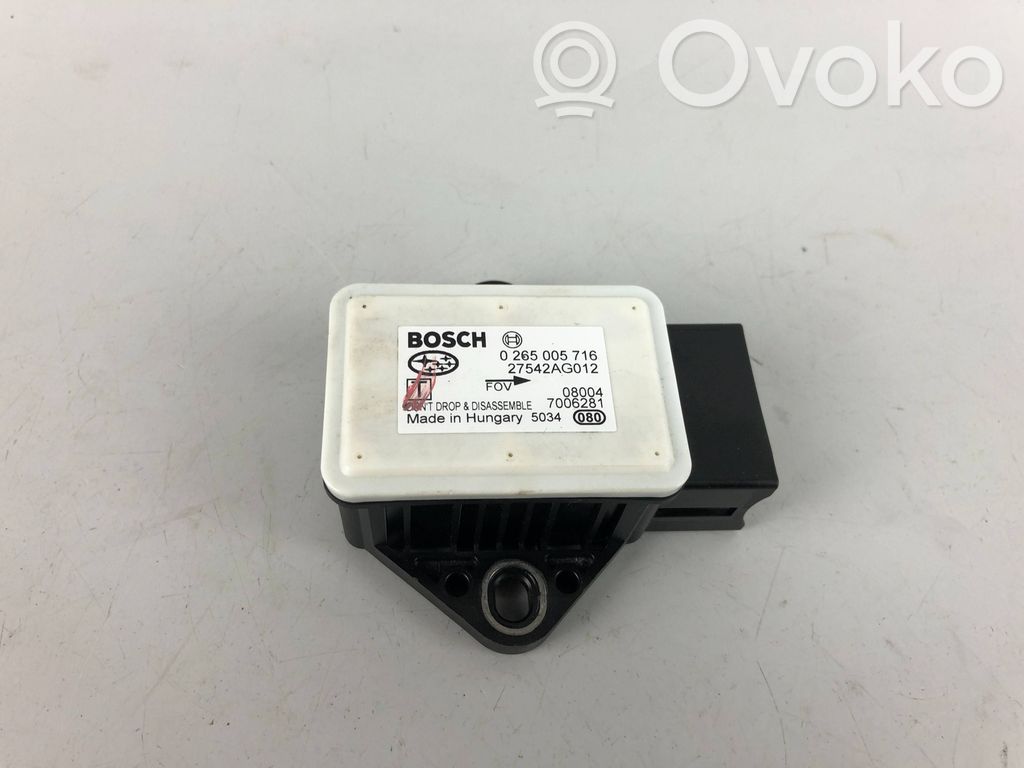 Subaru Legacy ESP acceleration yaw rate sensor 